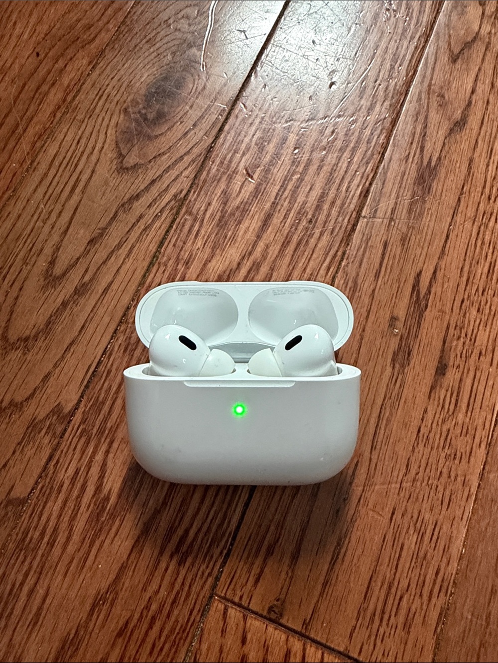 Wireless White Earbuds with Charging Case